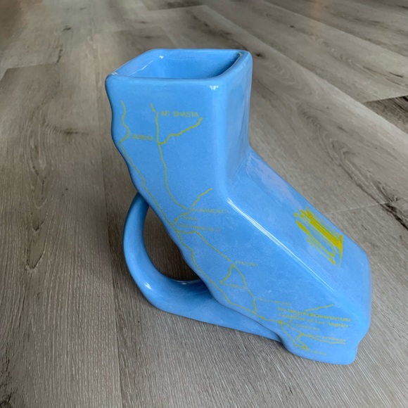 “California State” Blue Vase/Organizer, the Landmark of Los Angeles - Picture 2 of 16